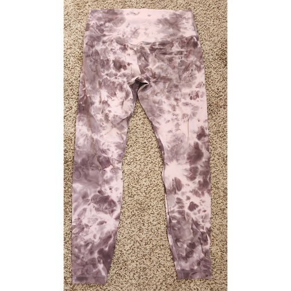 Lululemon Align High-Rise Pant 28 Diamond Dye Light Sage Medium Olive Size 12 - Picture 2 of 8